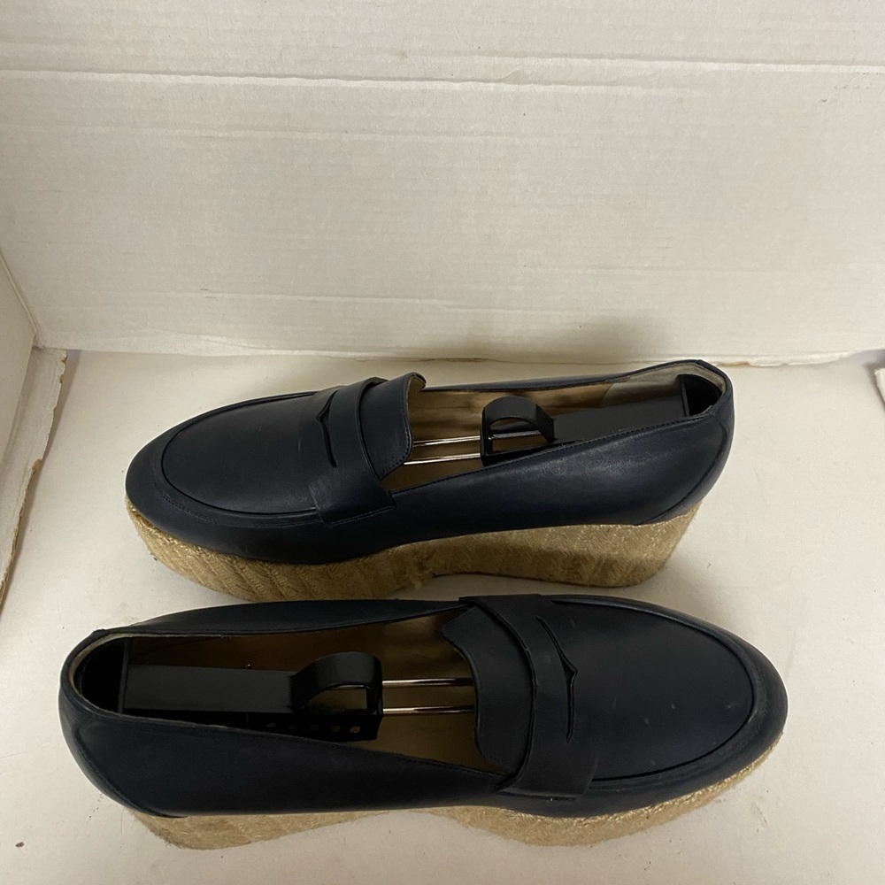 Gabriela Hearst Brucco Leather Platform Loafers Sz 41 - Picture 10 of 12